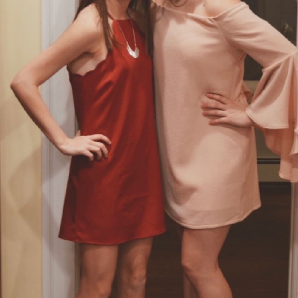 Girl’s Red Lulus Short Dress